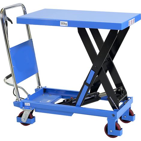 HanseLifter, Table élévatrice mobile, avec poignée fixe, force