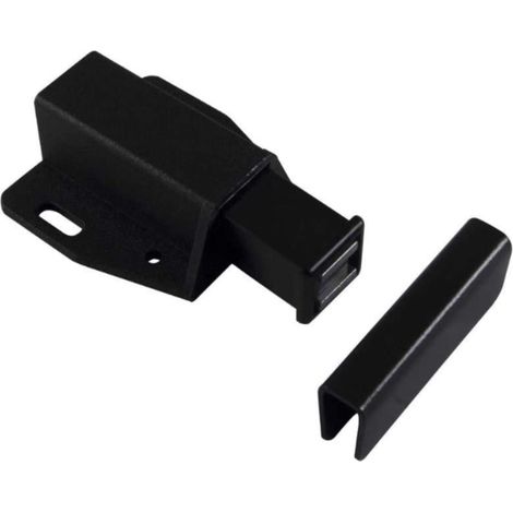 CHIUSURA MAGNETICA PER ANTE HI-FI CONRISCONTRO E VITI COLORE NERO