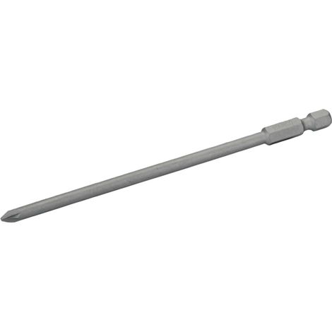 Bahco 1/4 Standard Schraubendreher Bits für PZ3-Pozidriv-Schrauben 125 mm - 2 Stk. pro Blisterpackung