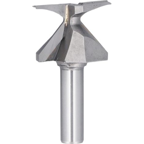 Fraise Défonceuse à Courbure Intégrée, Mèche de Défonceuse à Tête en Acier Tungstène, Corps en Acier Carbone 45, Rayon 30 Mm, pour fraiseuse (1/5)