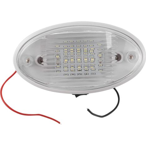 Interrupteur à bande LED 12V, compatible avec les camping-cars, les fourgons aménagés, les auvents de bateaux, les tentes intégrées, les tunnels, les bagages, etc., blanc. (1/5)