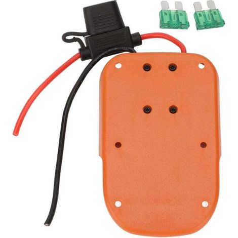 Adattatore per batteria da 18 V per utensili Ridgid – con fusibile integrato e resistenza alla corrosione