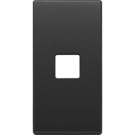 VIMAR - 22681.1.03 Plaque 1Mx1 Panneaux plats gris anthracite.