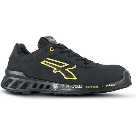 U-Power Burt S3 SRC CI ESD flache Sicherheitsschuhe - 45 EU - Schwarze (1/2)