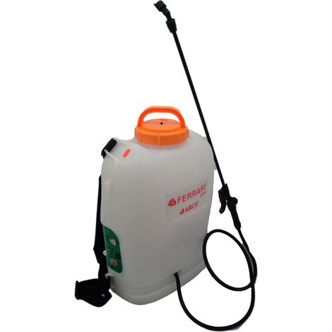 Pompa irroratrice batteria a spalla ferrari 15l elettrica 38057
