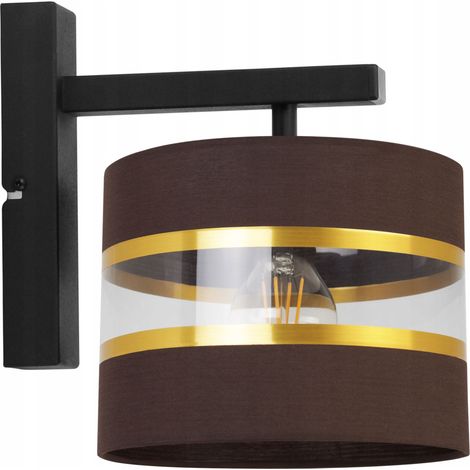 Wandleuchte, elegante goldene Lampenschirm, 20 cm (1/5)