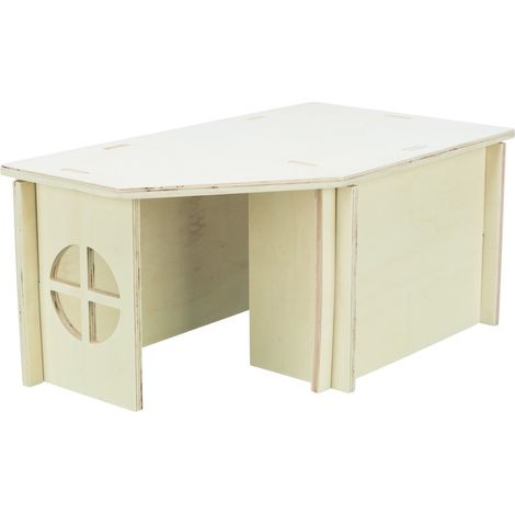 Maison emboitable Holm 26 x 42 x H 18 cm pour cochons d'inde, lapins nains - Trixie