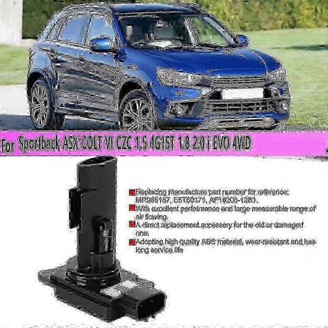 Luftmassenmesser (MAF-Sensor MR985187) für Sportback ASX, Colt VI, CZC – 1.5 4G15T, 1.8, 2.0 I 4WDP2025050900874Schwarz SZRH