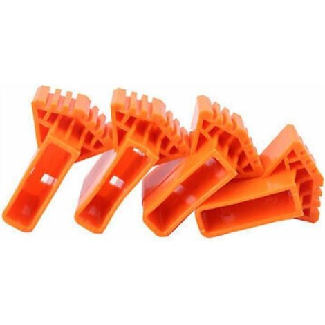 Pieds d'échelle : 4 pièces de rechange pieds d'échelle capuchons d'échelle pieds d'échelle capuchons de protection de pied d'échelle housse de protection de coussin de protection stabilisateur (1/3)