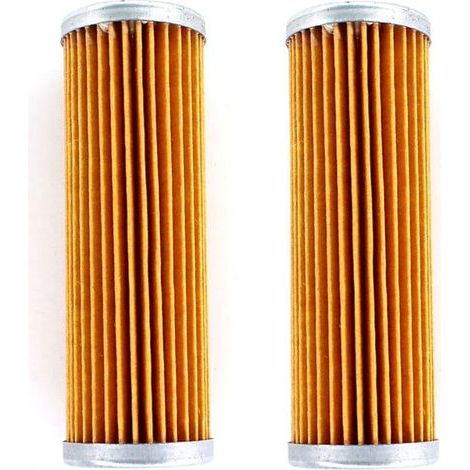 Filtre à carburant pour tracteurs Kubota modèles B : B1550, B1700, B1750, B20, B21, 2 x en ligne 2,9 cm x 8,7 cm (1/5)