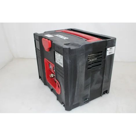 [GEBRAUCHT] B-Ware Stier Kompressor Druckluftgerät Systainer Kompressor ölfrei Sys Master Rollbrett