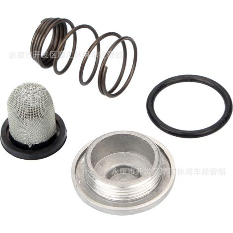 Scooter accessories GY6 50 80 125 150CC oil filter, gear oil, left drain plug (1/5)