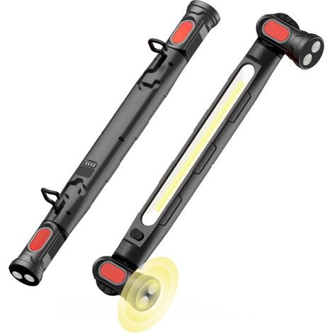 Lampara de capot LED recargable de alta iluminacion 3000 LM con bateria de 6000 mAh