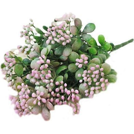 plante artificielle en forme de fruit ou de fleur, idéale pour décorer soi-même un bureau ou une maison lors d'une fête de mariage.rose (1/5)