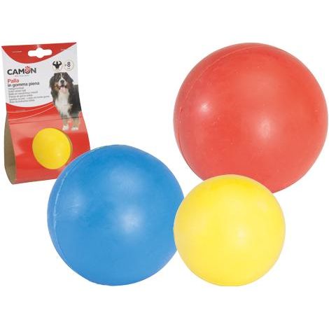 GIOCHI CAMON PALLA GOMMA P/CANI D5CM