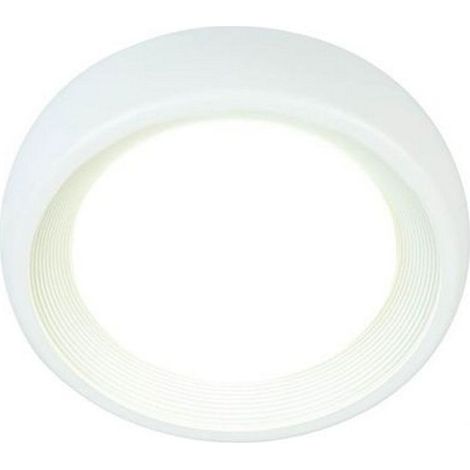 Sovil lampada plafoniera 8w a led smd tonda piccola colore bianco per esterno (1/5)