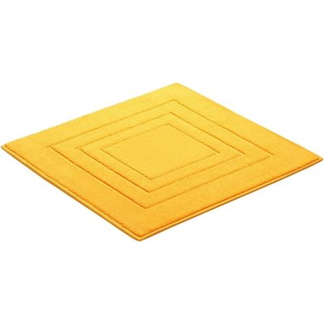 tapis de bidet Feeling 60/60 jaune ginko