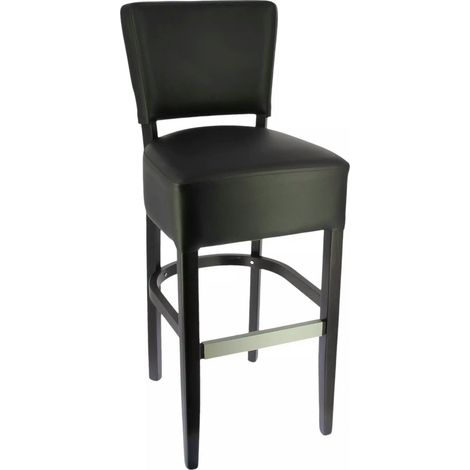 Tabouret MARTA en simili cuir style contemporain pour intérieur (1/5)