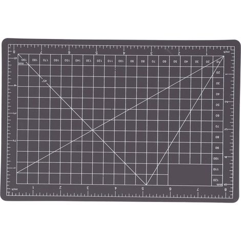 Cutting Mat A5 Engraving Pad Scale Board 2Color DoubleSided DIY Craft Accessories (1/5)