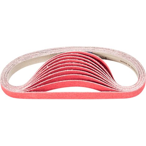 PFERD TOOLS Keramikkorn Schleifband BA 16x520mm CO-COOL80 für Edelstahl-Schliff mit Bandschleifer 50 Stk (1/5)