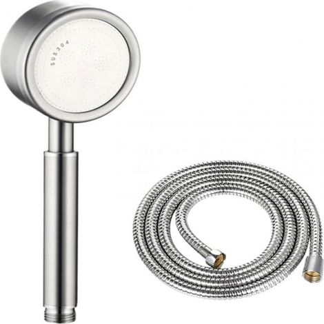 Shower Head - 304 Stainless Steel - Handheld Rainfall Spray - High Pressure Water Saving - For Bathroom Wall Mount - 1 Unit (1/5)