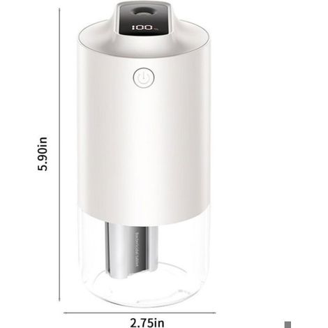 Humidificateur - Brume Froide - 250 ml - USB - Purification Automatique - Pour Voiture Maison Bureau - 2 Modes (1/4)