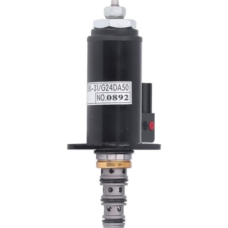 Électrovanne Pompe Hydraulique Électrique Accessoire Pelle YN35V00050F1 pour Kobelco SK200-6E (1/5)