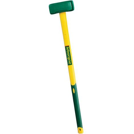 Leborgne – Masse couple 90cm – Poids 4kg – Tête en acier au carbone forgé – Concentration de l'impact pour démolition efficace
