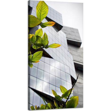 Impression sur toile Architecture Bâtiment moderne 40x80 cm