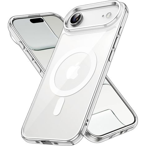 Handyhülle iPhone 17 Air MagSafe Stoßfest Antikratzer Durchsichtig (1/5)
