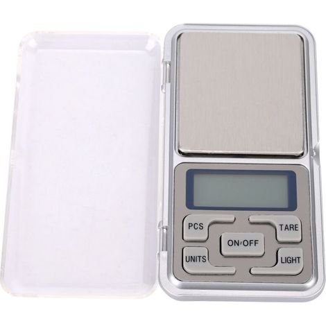 Balance électronique portable mini LCD 0.001g pour bijoux, or, pilules - Précision haute 20g/0.001g