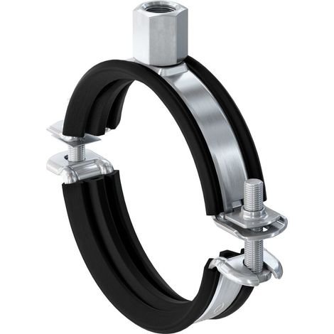 Collare FRS-L 76 - 84 Universal collare con guarnizione anti-rumore e chiusura rapida a due viti con dado combinato M8/M10 00539454