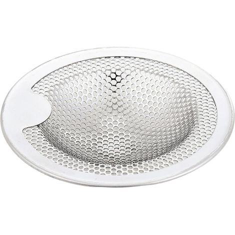 Passoire d'évier inoxydable 3 pièces, filtre anti-débris pour évier de cuisine et salle de bain, grille de drainage résistante au colmatage (1/5)