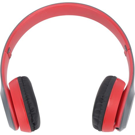 P47 BT Bluetooth-Kopfhörer mit Geräuschunterdrückung, faltbar und kabellos, ideal für Sport und Musik, Geschenk für Männer und Frauen, rot. (1/5)