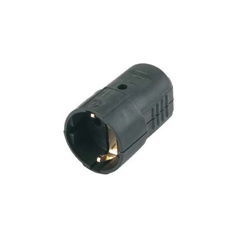 Empalme eléctrico, negro (por 10)