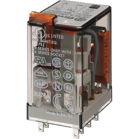 Relè 2 poli 230V/AC FINDER 553282300050