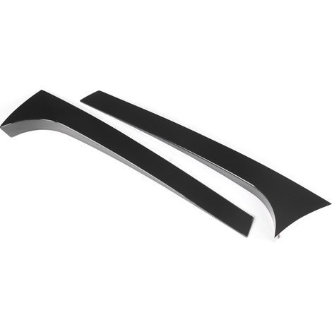 2 ailerons latéraux de lunette arrière de remplacement pour Kodiaq 2016-2021, noir brillant (1/5)