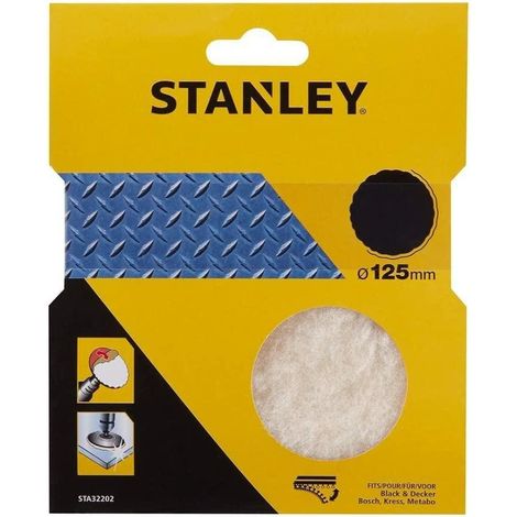 Bonete de lana autoadherente 125mm Stanley STA32202-XJ