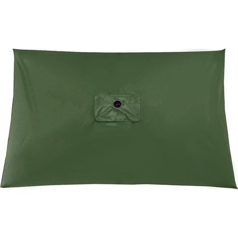 Protecteur imperméable de couverture de parapluie de jardin, couvertures extérieures de pluie de Patio,Vert foncé sans porte-parapluie (1/5)