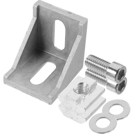 Kit de 1 connecteur d angle pour profilés en aluminium (1/5)