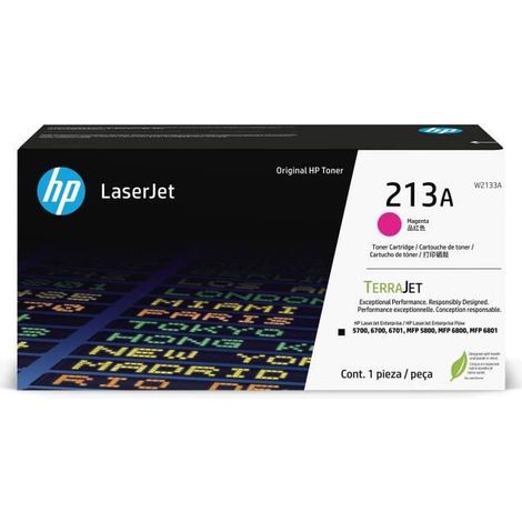 HP 213A Magenta Original LaserJet Toner Cartridge Cartouche de toner 1 pièce(s) (1/5)
