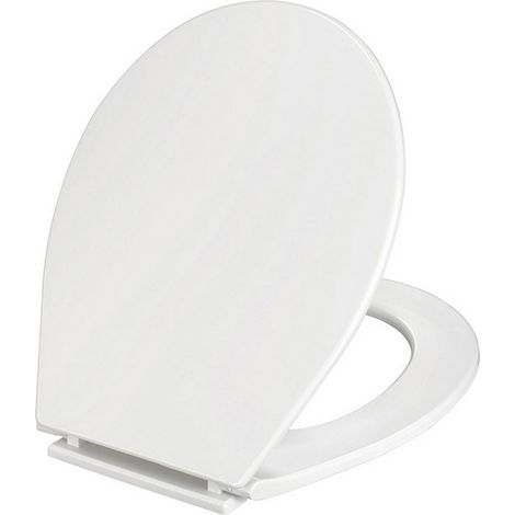 Abattant Wc Top Blanc 139gr Avec Lot De Vis Edm (1/2)