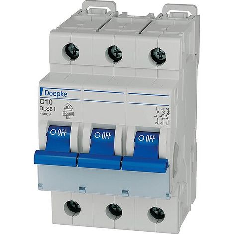 DOEPKE Leitungsschutzschalter DLS 6I C10-3 10kA
