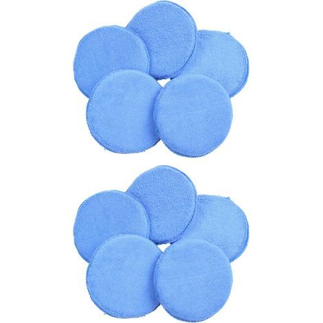 Mini applicateur en mousse de fibres pour le polissage et le cirage de voitures (paquet de 20) (1/4)