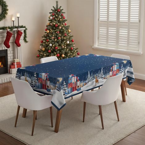 Tovaglia Tovaglia 160 Cmx220 Cm 100% Poliestere Multicolore (1/2)