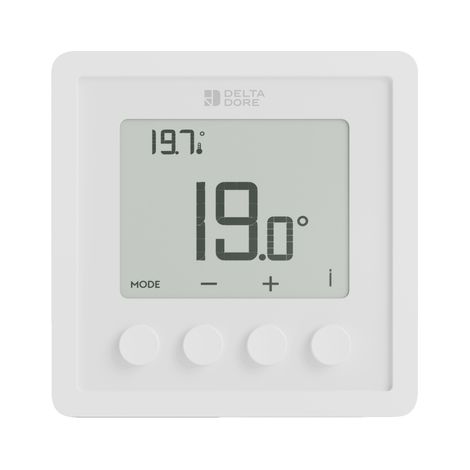 Boîtier d'ambiance sans-fil - Tybox Control - 6300054 - Delta Dore