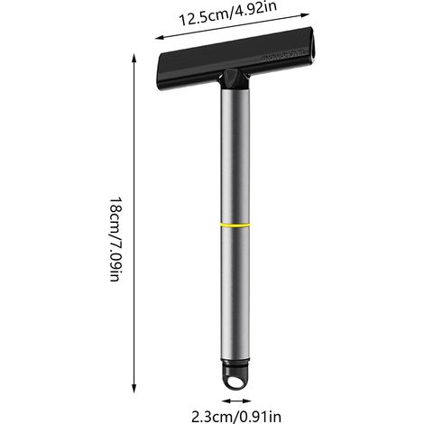 Sbrinatore per parabrezza ad alta resistenza, pala da neve ergonomica con impugnatura antiscivolo, design robusto, ideale per auto, SUV, camion e pulizia esterna invernale (1/4)