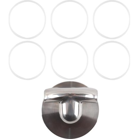 Bec verseur porte-filtre 54 mm en acier inoxydable 304, distribution d'eau sans fond vers bec double pour café M (1/5)