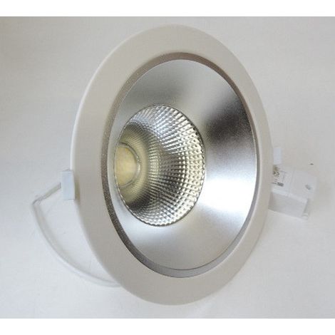 Plafonnier encastré LED 28W Ø 232mm SMD blanc naturel 4000K 2500lm avec driver 230V downlight 50° IP20 LEGENDE (1/3)