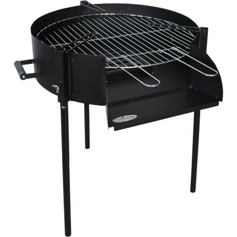 Barbecue de jardin IMOR® , pour charbon de bois et/ou bois, Mod. Paellero 60 cm (1/4)